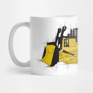 Caterpillar d10 Mug